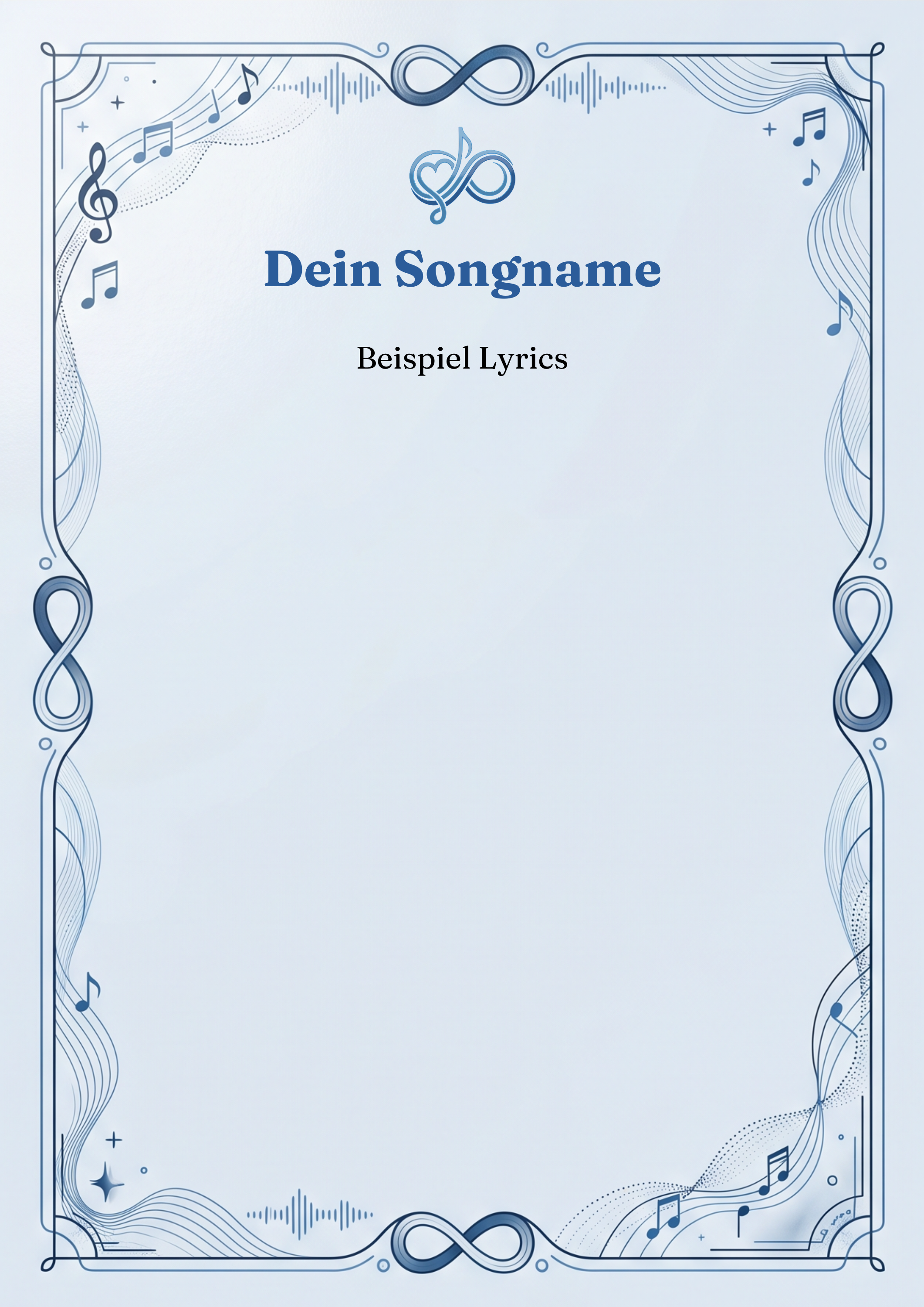 Dein persönlicher Song